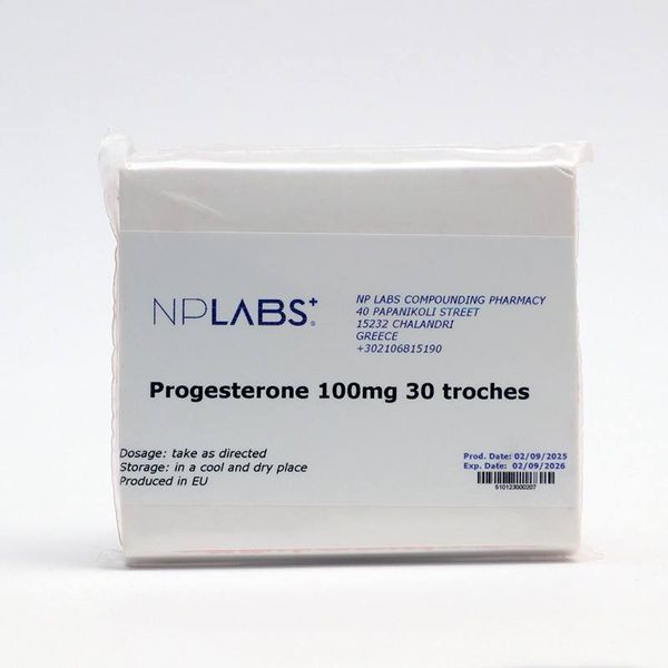 Progesterone troches HRM-NPL-PROGESTERONE-100MG-TRO фото